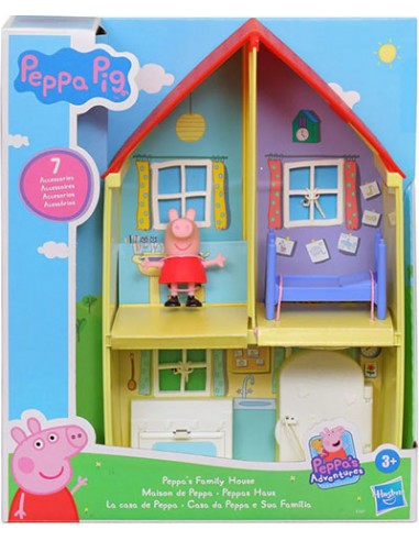 Peppa Pig Peppa's Adventures Peppa's Family House Playset Juguete preescolar