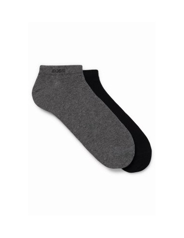 TWO PACK OF COTTON BLEND ANKLE SOCKS