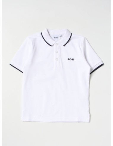 Polo shirt for boy White