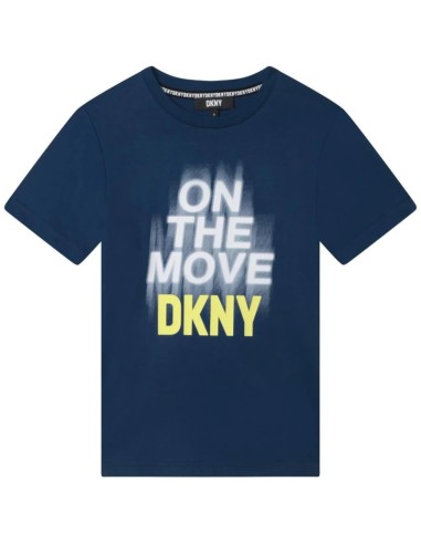 Boy's Navy Blue Logo T-shirt
