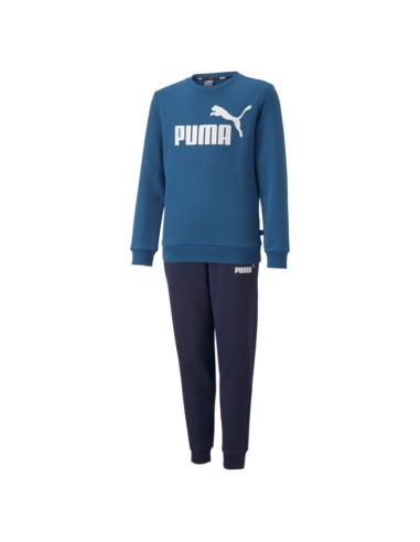Puma Logo Sudadera Azul