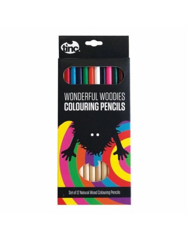 Wonderful Woodies Colouring Pencils
