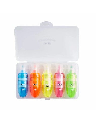 Set of 5 Happy Highlighters