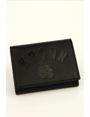Gloves Tri-Fold Leather Wallet