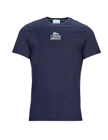 Camiseta Lacoste Regular Fit De Jersey De Algodón Con Logo