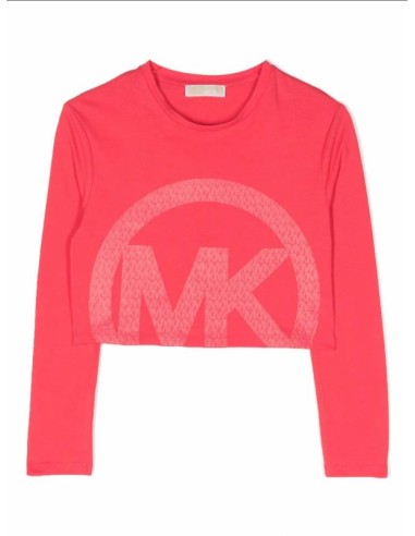 MICHAEL KORS KIDS | T-shirt with maniche lunghe with stamp.