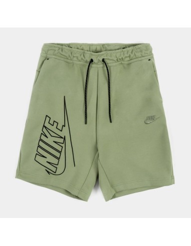 Pantalones cortos Nike Tech Fleece Hombre Verde