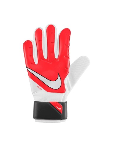 Nike GK Match goalkeeper gloves red white