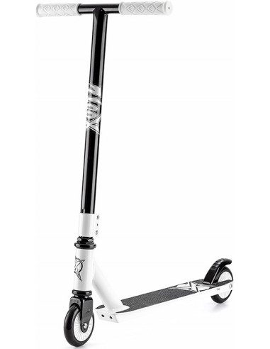Xootz "Invert 360 Spin In-Line" Stunt Scooter-White 