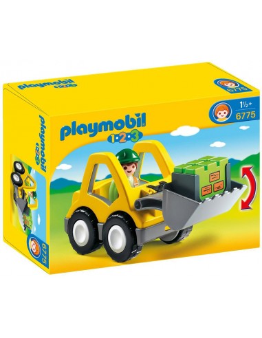 Playmobil 1.2.3 Excavadora