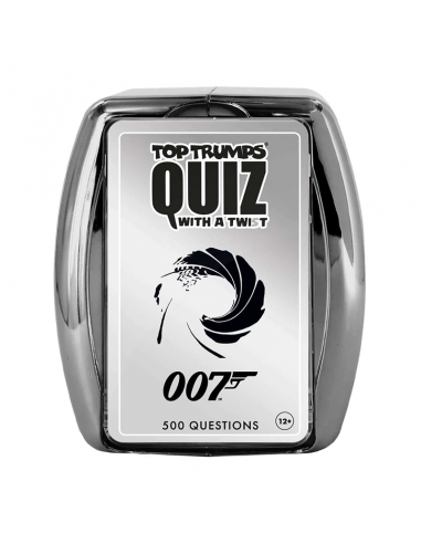 James Bond Top Trumps Quiz Game Card Game