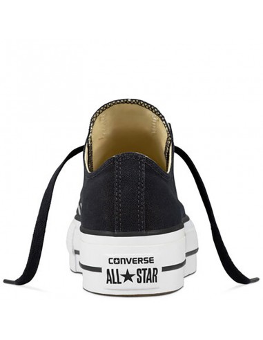 canvas platform chuck taylor all star black