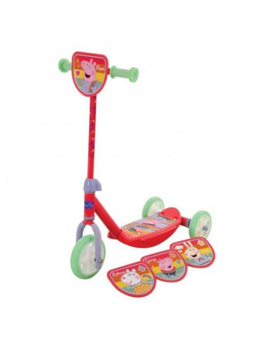 Peppa Pig Switch it Multi Character Tri Scooter Multicolour