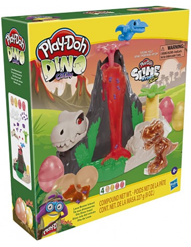Isla de huesos de lava Play-Doh